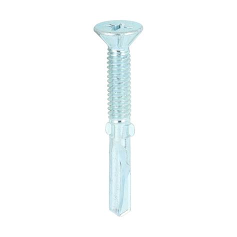 Timco Wing Tip Self Drilling Screws Heavy Section Zinc