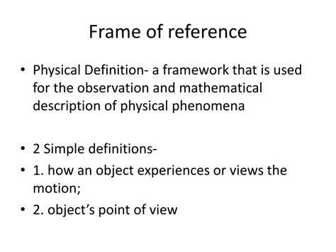 What Is Frame Of Reference In Communication - Infoupdate.org