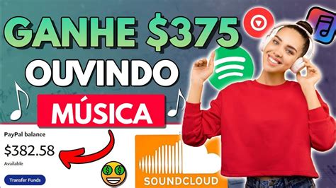 Ganhe 375 Ouvindo Músicas GRÁTIS Como Ganhar Dinheiro na Internet