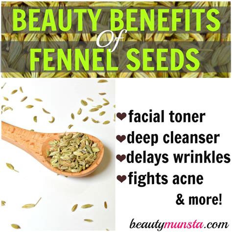 Beauty Benefits Of Fennel Seeds Benefits Of Fennel Fennel Seeds