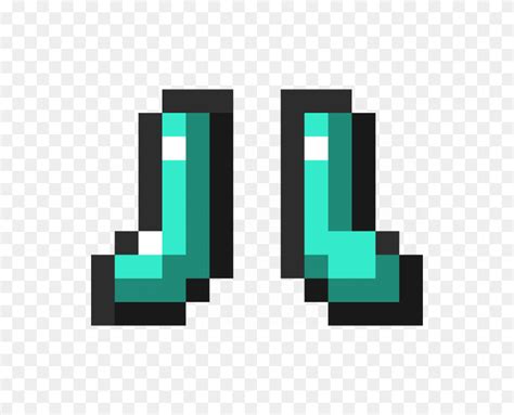 Diamond Boots - Minecraft Diamond PNG - FlyClipart