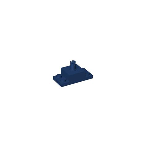 LEGO Dark Blue Brick 2 X 2 With Vertical Pin And 1 X 2 Side Plates