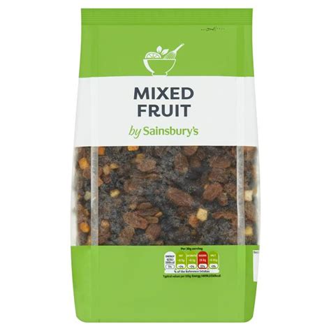 Sainsbury’s Mixed Dried Fruit 1kg : My Supermarket Compare