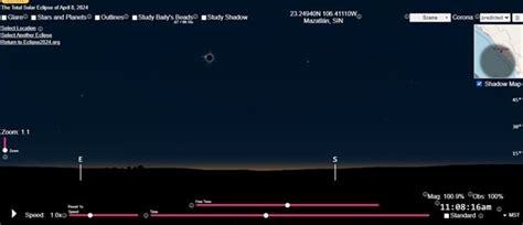 El Eclipse Solar 2024 Oscurecerá Sinaloa Prueba El Simulador De Este Fenómeno Astronómico Luz