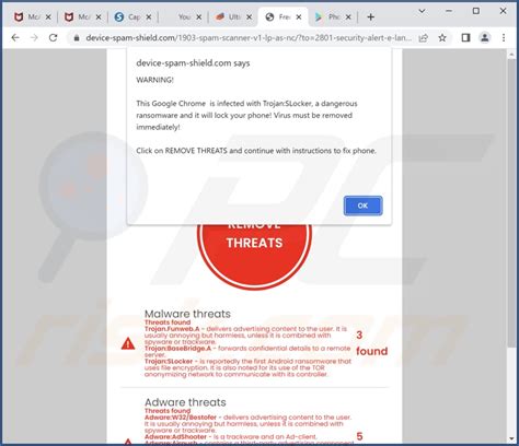 La Estafa De Chrome Est Infectada Con Trojan Slocker Pop Up Pasos De