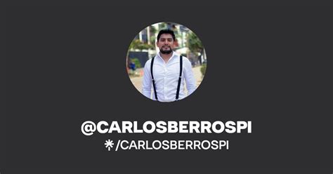 CARLOSBERROSPI Instagram TikTok Linktree