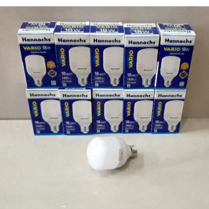 Jual Lampu Led Hannochs Vario Watt Cahaya Putih Shopee Indonesia