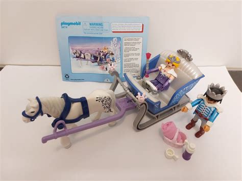 Playmobil Magic 9474 Schlitten Mit Königspaar Kaufen Auf Ricardo