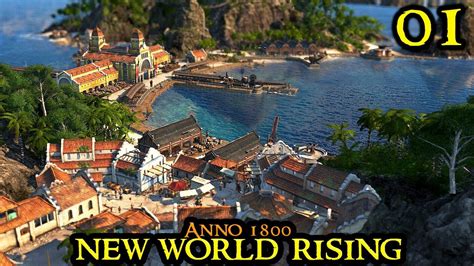 Anno 1800 NEW WORLD RISING The BEST Start New DLC TRADING EMPIRE