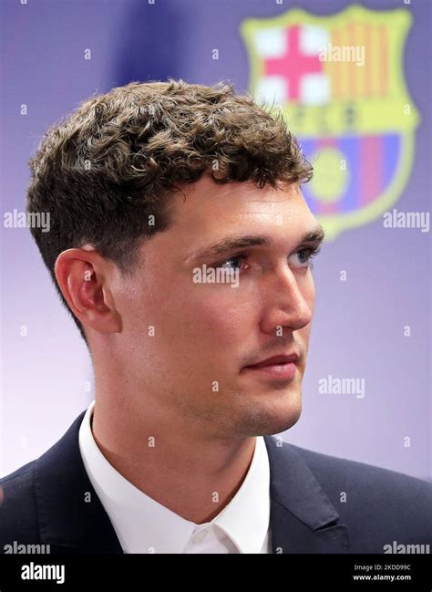 Andreas Christensen During His Presentation As A New Player Of Fc