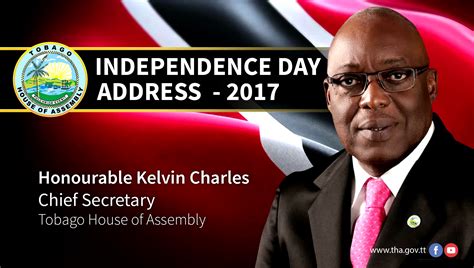 Chief Secretarys Independence Day Address 2017 Tobago House Of Assembly