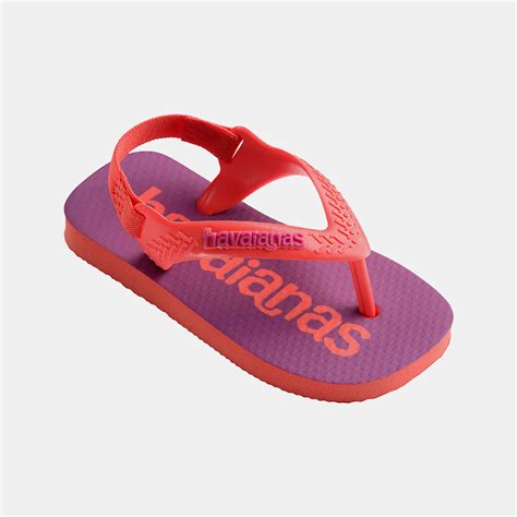 Havaianas Logomania Infants Flip Flops Red 4145795 1256