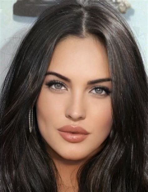 Megan Fox Monica Bellucci Angelina Jolie 2 Beautiful Face Brunette Beauty Beautiful Eyes