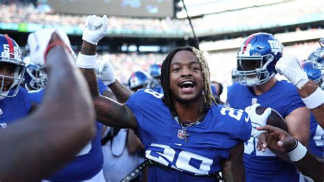 Giants Release First Unofficial Depth Chart For Regular Season