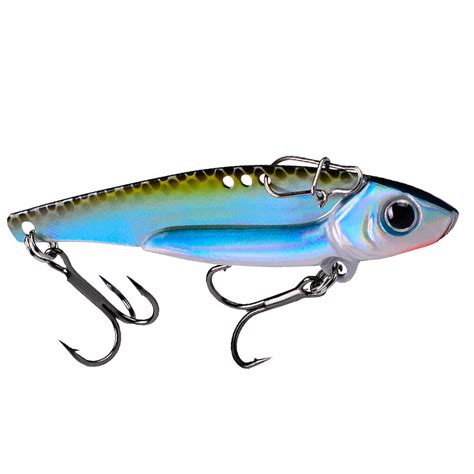 Metal VIB Fishing Lure 3D Eyes Sinking Vibration Hard Bait Bass Fishing