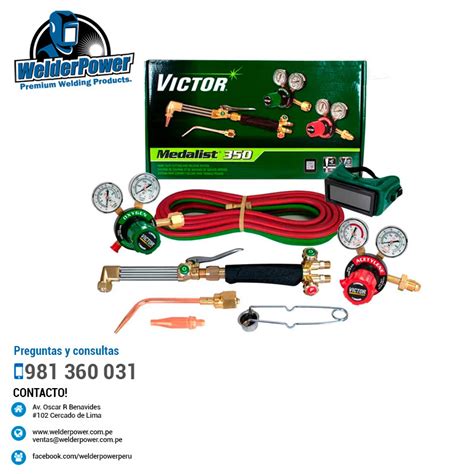 Equipo De Oxicorte Victor Medalist Welder Power Premium Welding