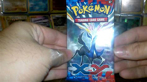 Pokemon Booster Packs Opening Xerneas EX Tin And Extra Pack YouTube