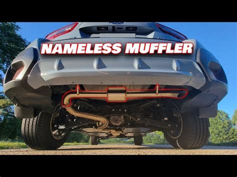 Subaru Crosstrek Nameless Exhaust Manual Transmission Youtube