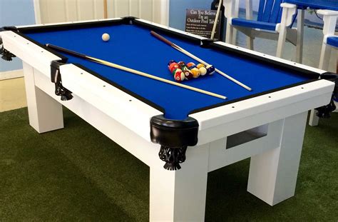 Orion Outdoor Pool Table With Large Surface Sides