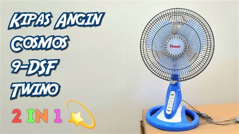 Kipas Angin Cosmos 12 Cosmos 12 DSF Twino 2 In 1 Desk Fan Wall