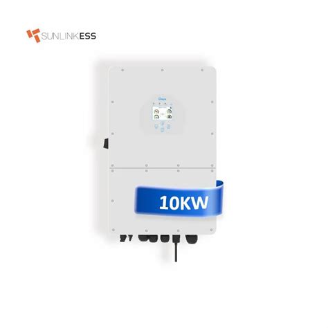 Deye Sun 10K Sg01HP3 EU Am2 2 MPPT High Voltage 10kw Solar System