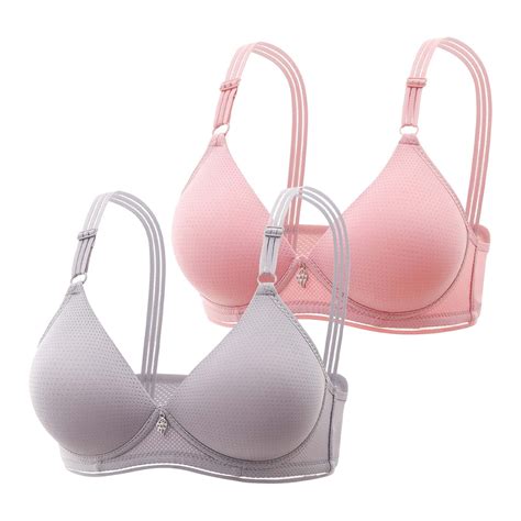 Wcjm Up To Off Bra Cute Low Rise Bikini Panties Nylon Spandex Bra Gold A Walmart