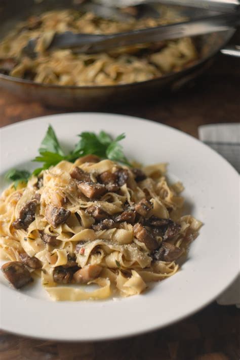 Homemade Pasta with Mushrooms – Eat Up! Kitchen