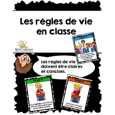 Règles De Vie En Classe