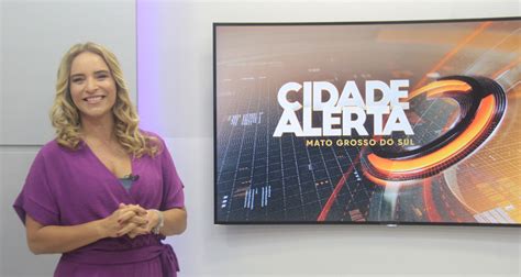 Veruska Donato Apresenta Cidade Alerta Ms Tv Ms Record Diário Digital