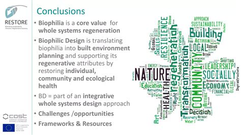 A Biophilic Mindset For Restorative Buildings Madalina Sbarcea Ppt