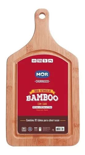 Tabla De Cortar De Bamb Para Barbacoa Con Mango De Cm X Cm