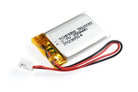 502030 37v 250mah Lithium Ion Polymer Battery Lipo