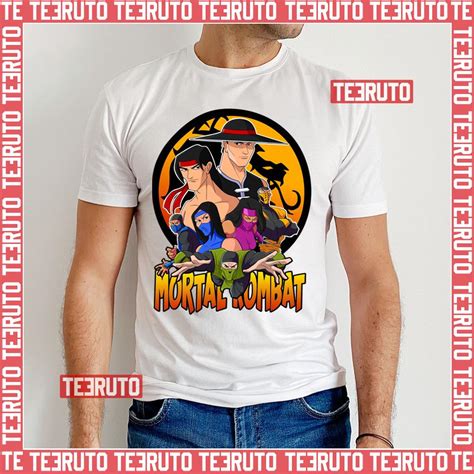 Yellow Logo Mortal Kombat Unisex T-Shirt - Teeruto