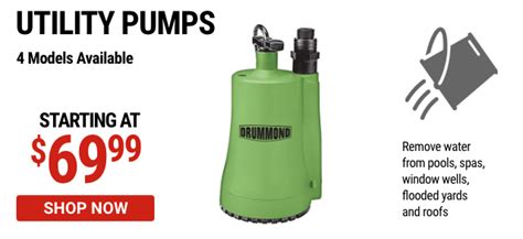 Keep Water Out With These Pumps Harbor Freight