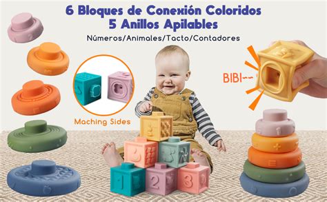 Aliex Juguetes Montessori 6 Meses 3 Años 4 in 1 Juguetes Sensoriales