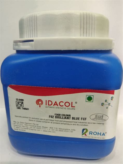 Idacol Roha Powder Brilliant Blue Fcf At Rs 1450 Kilogram In Delhi