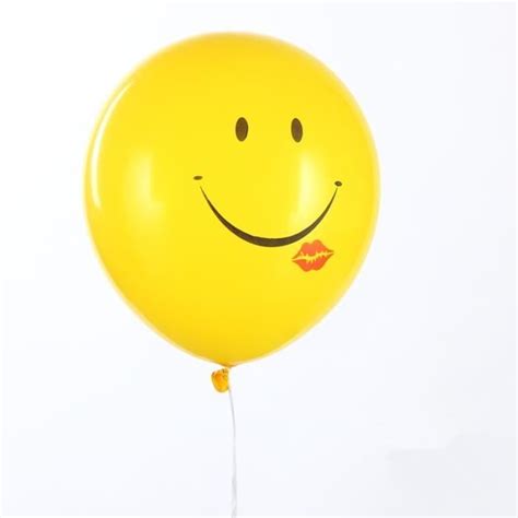 Ballon De Baudruche Ballons Smiley En Latex Couleur Jaune 12 Pouces 10