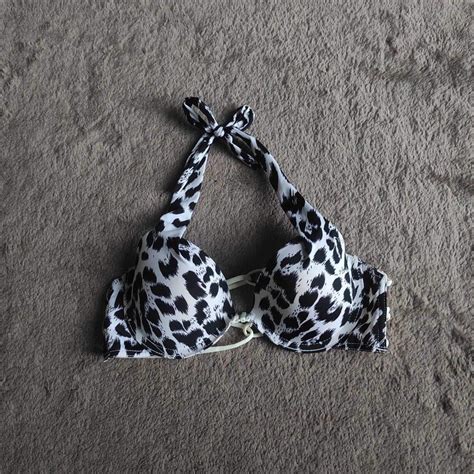 Black White Bikini Bra Women S Fashion Swimwear Bikinis