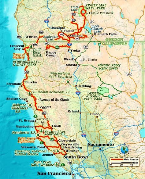 Map Of N California – Topographic Map of Usa with States