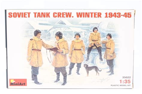 Miniart Mia Soviet Tank Crew Winter