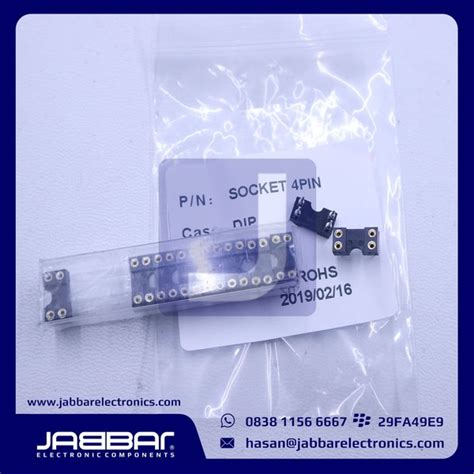 Jual Socket Ic Round Hole Dip Pin Di Lapak Jabbar Electronics Bukalapak