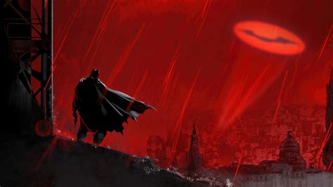 1920x1080 Batman Red 4k Art Laptop Full HD 1080P ,HD 4k Wallpapers ...