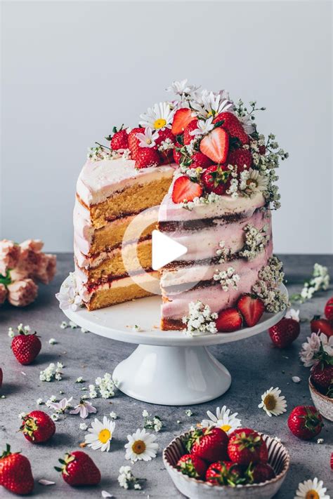 Erdbeer Vanille Naked Cake Rezept Dr Oetker Hot Sex Picture