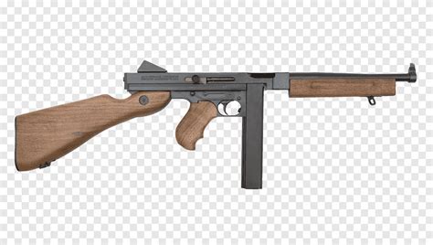 Thompson Submachine Gun Firearm Open Bolt Carbine Weapon Assault