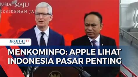 Apa Saja Komitmen CEO Apple Tim Cook Setelah Bertemu Jokowi Ini Kata