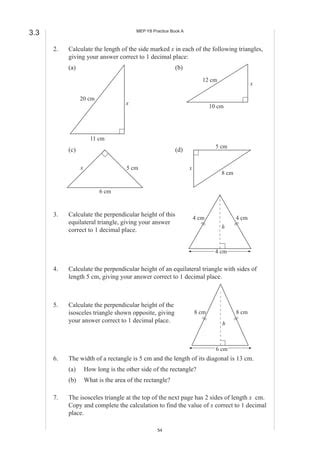 Pythagoras Packet 3 PDF