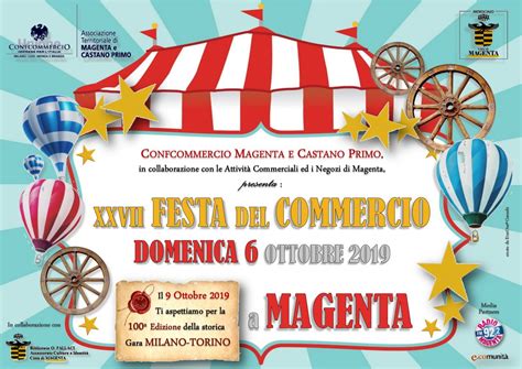 Torna La Consueta Festa Del Commercio Della Citt Di Magenta Sempione