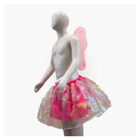 Kit Fantasia Infantil Carnaval Borboleta Rosa Pink Mod