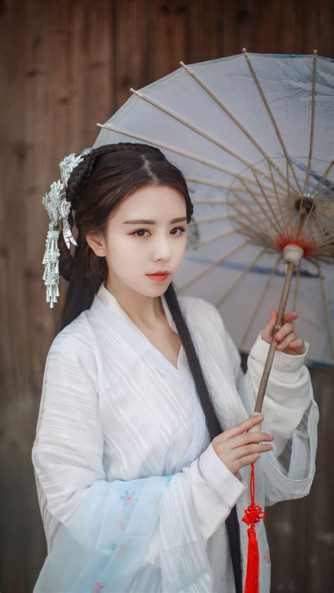 Women Hanfu Brunette Asian Hd Phone Wallpaper Peakpx