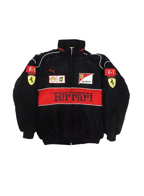 Ferrari Vintage Racing Jacket S Ferrari Jacket Y K Ferrari Etsy Uk